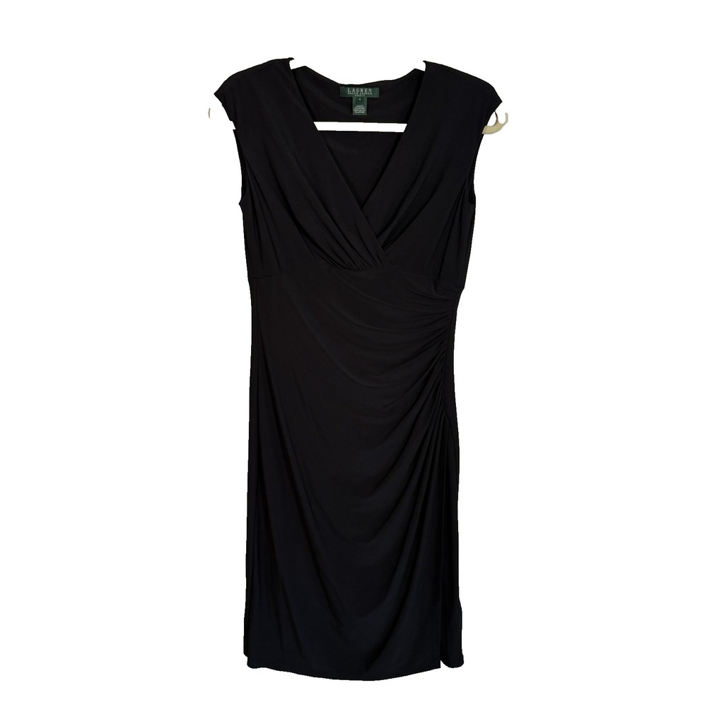 Lauren Ralph Lauren Womens 4 Black Dress